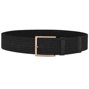 6276 Straw Woven Waist Belt For Women Fashion Ladies Boho Belt For Dress